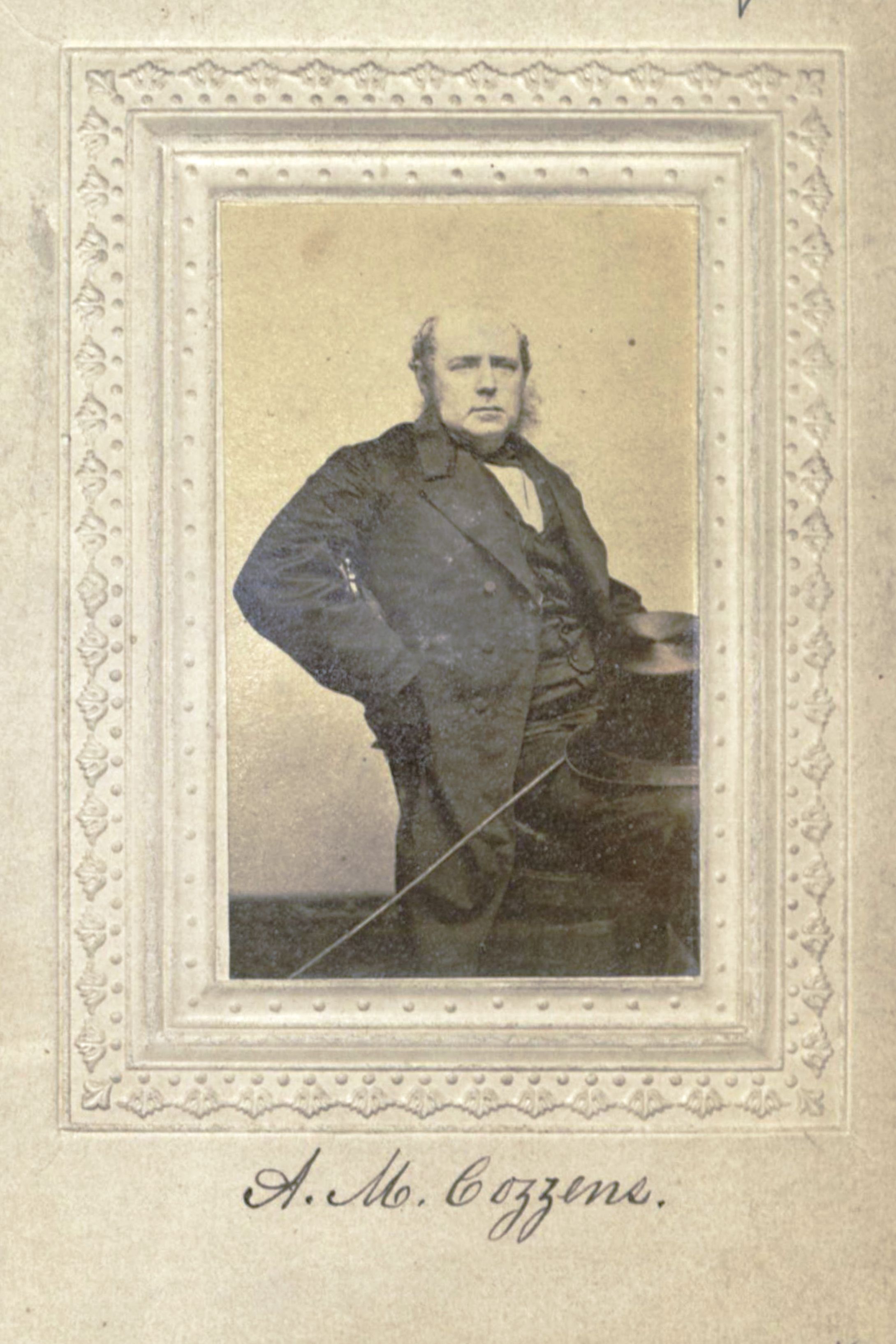 Member portrait of Abraham M. Cozzens